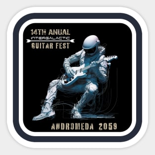 Alien Guitar Fest Sticker